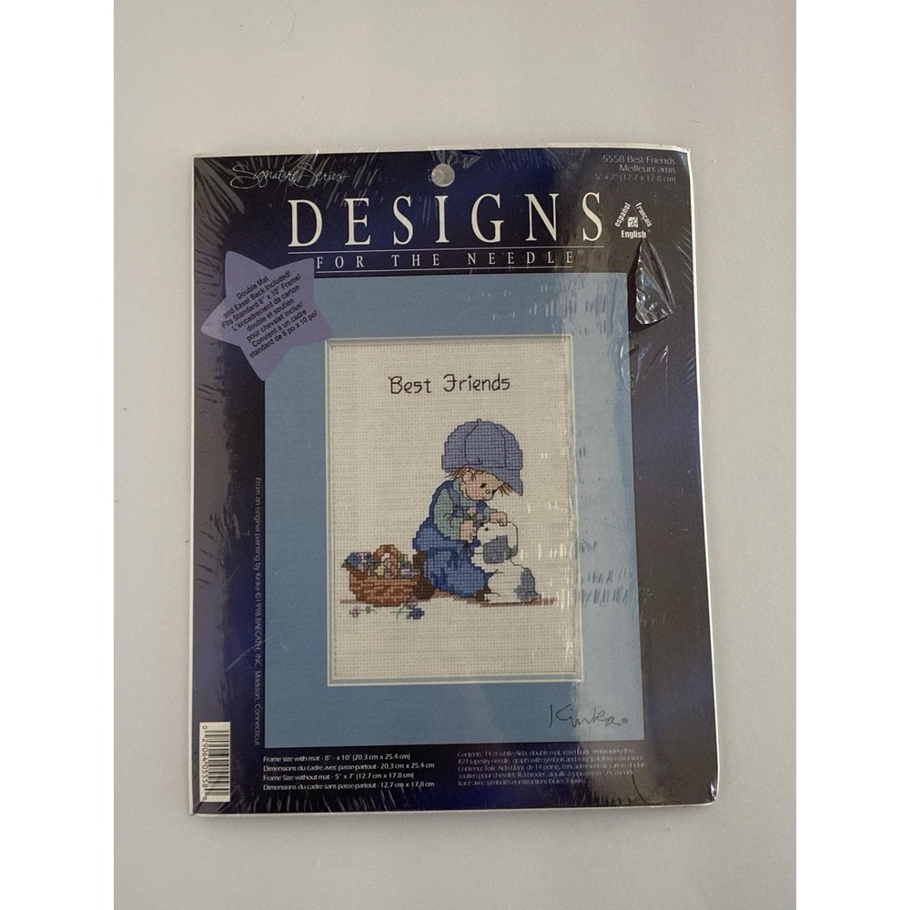 Designs For The Needle Best Friends From The Signature Series NIP Includes Mat